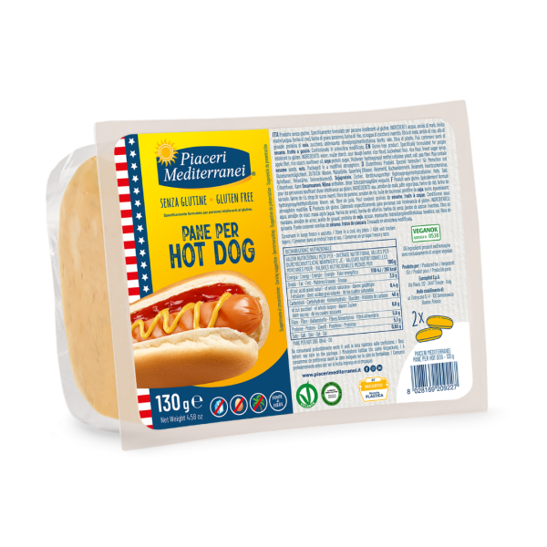 Pane per Hot Dog Piaceri Mediterranei glutenfrei